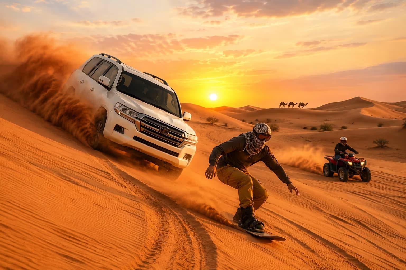 Evening Desert Safari Dubai: Complete Guide to Desert Safari & Buggy Rental